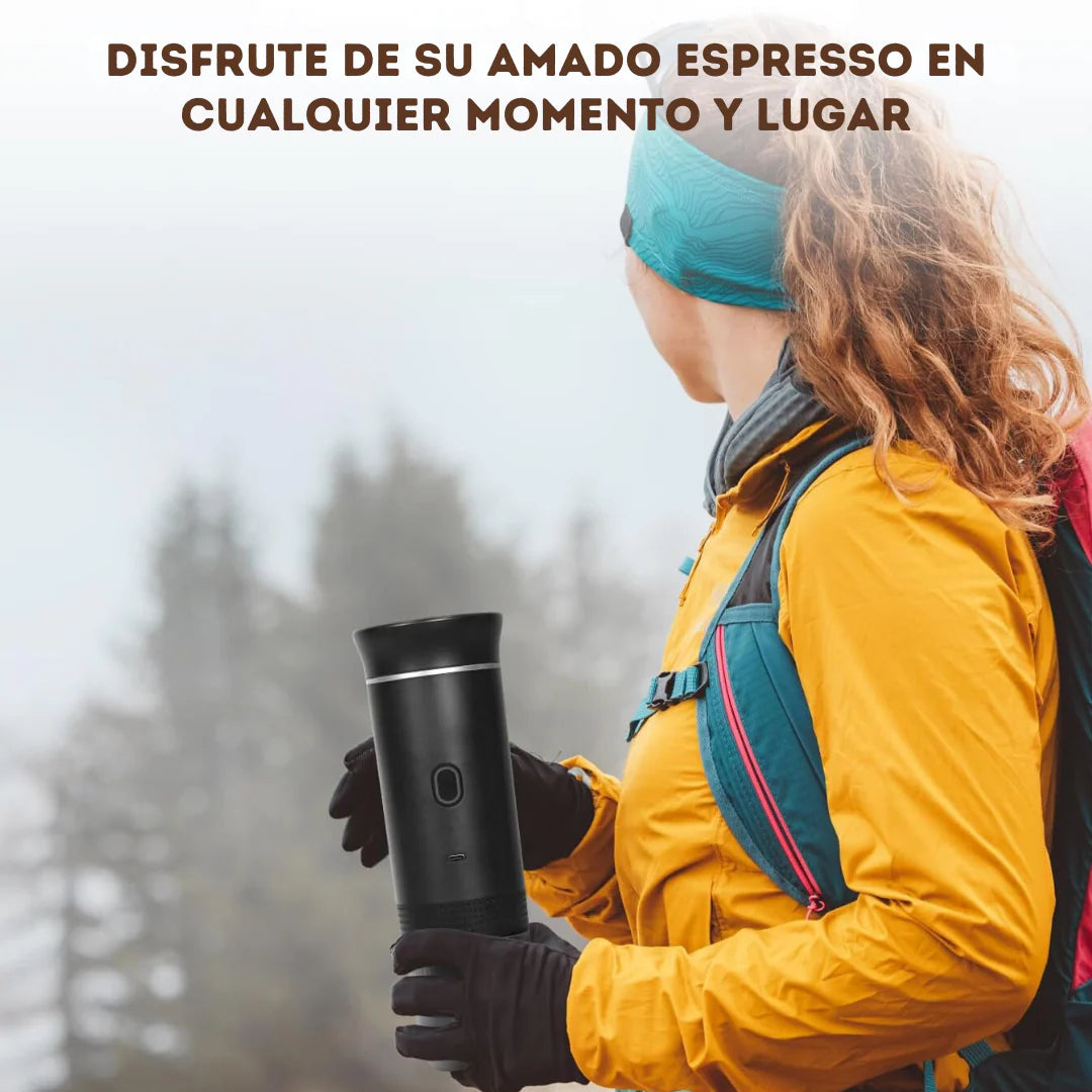 Cafetera Portátil Eléctrica Con Sistema 3 En 1