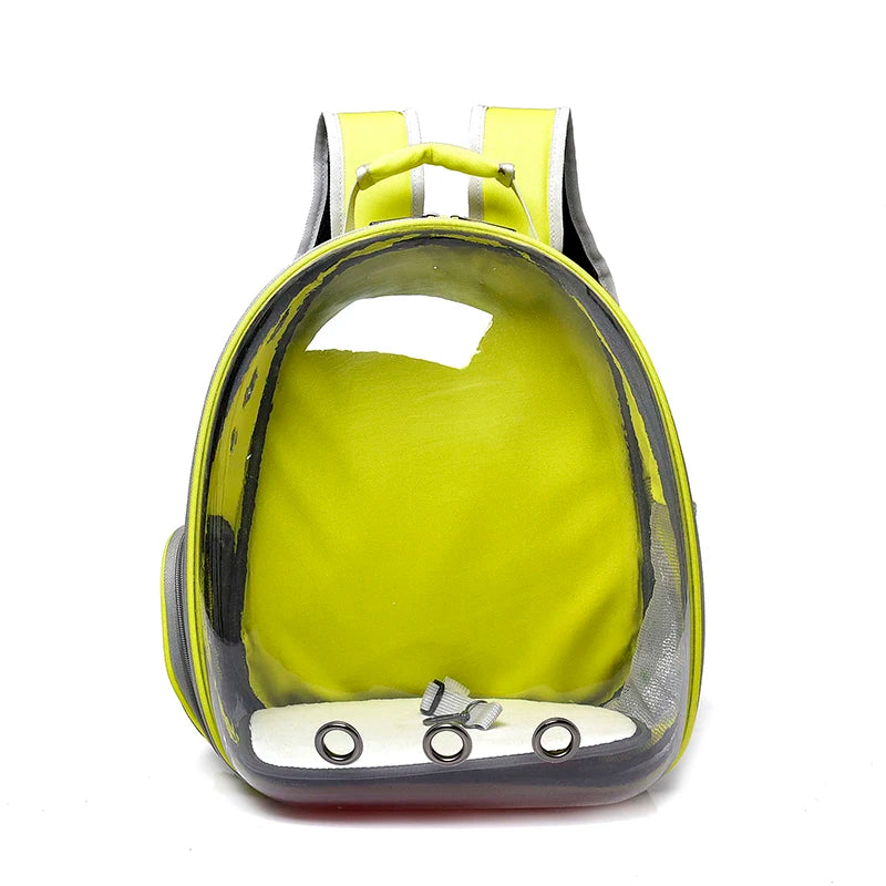 Transparent Cat Carrying Bags Space Breathable Pet Backpack Portable Puppy Dog Backpack Transport Carrier Space Capsule Bag Pets