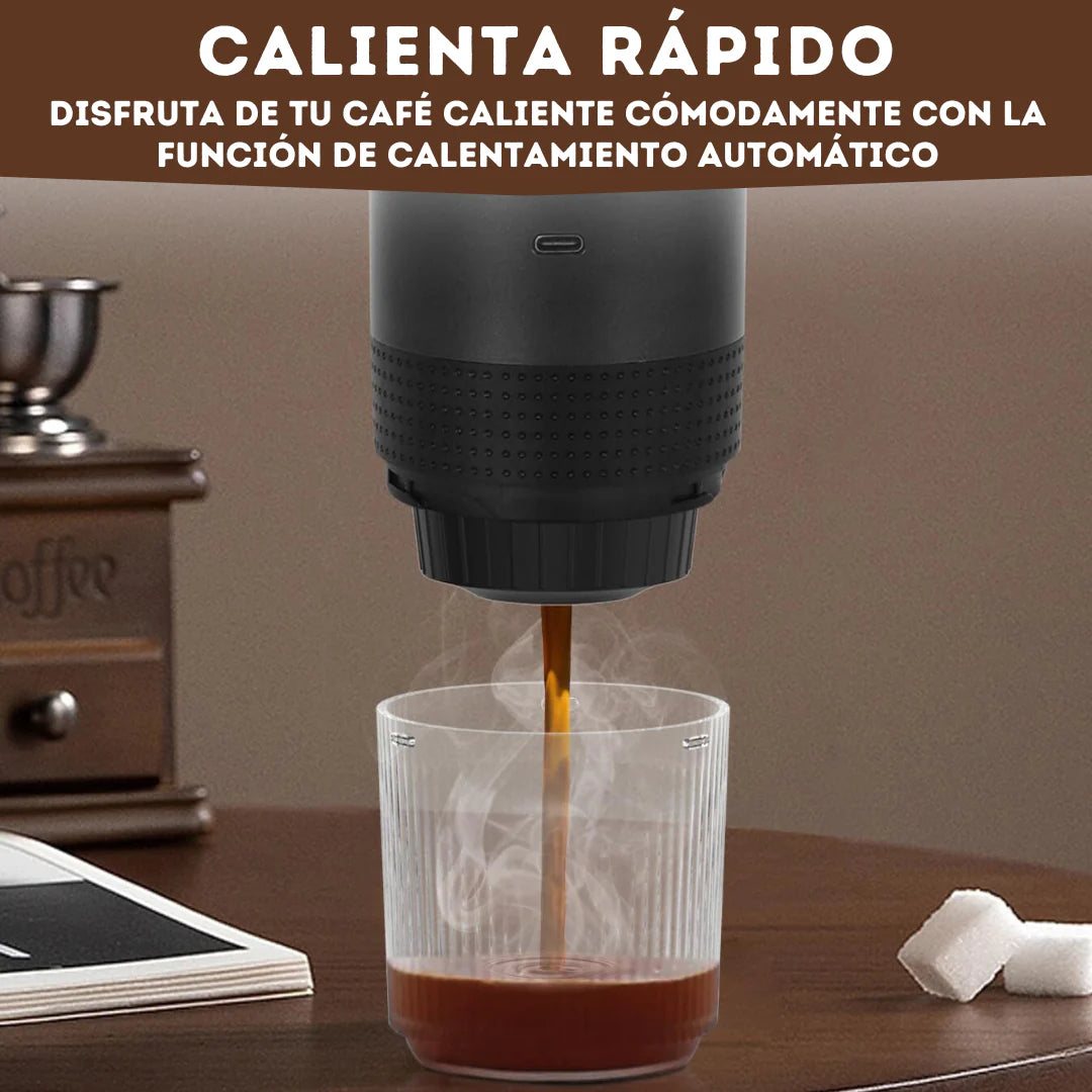 Cafetera Portátil Eléctrica Con Sistema 3 En 1