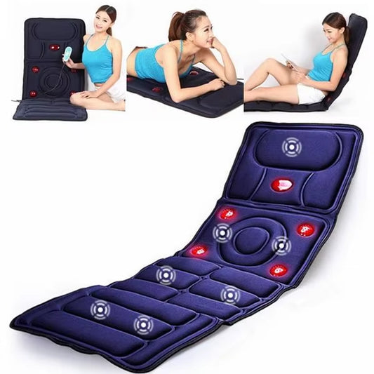 Body Massager Far Infrared Massage Pads Fatigue Vibration Mattress Cushion Health Care Equipment Body Massager