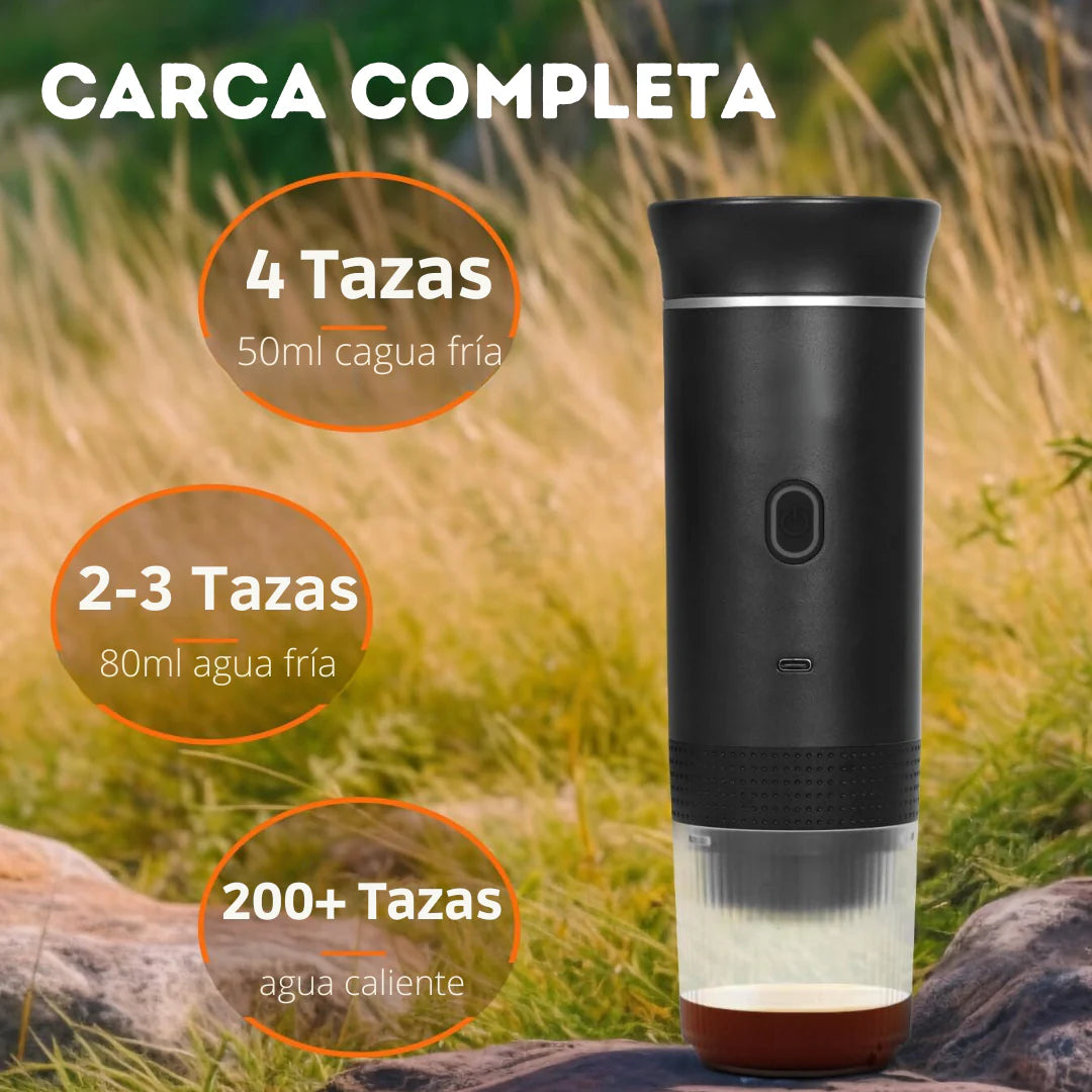 Cafetera Portátil Eléctrica Con Sistema 3 En 1