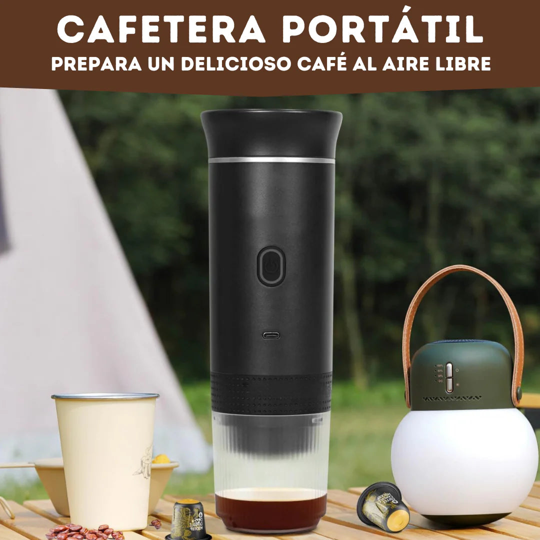 Cafetera Portátil Eléctrica Con Sistema 3 En 1